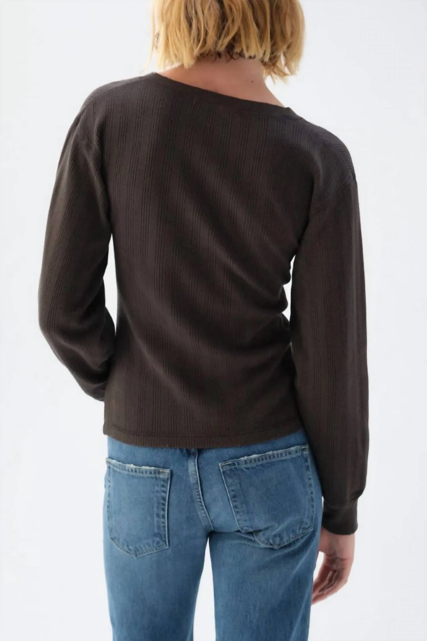 Amo - Beau Waffle Knit Top