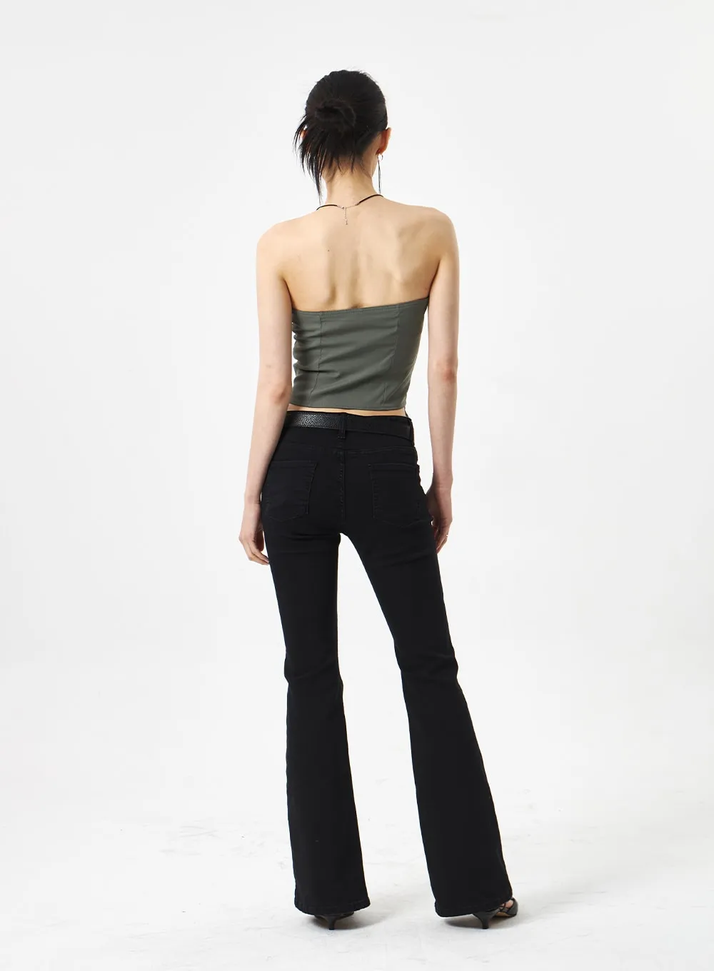 Bootcut Cotton Pants CA310