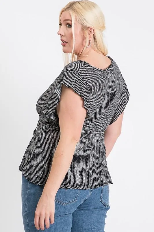Carefree Peplum Top