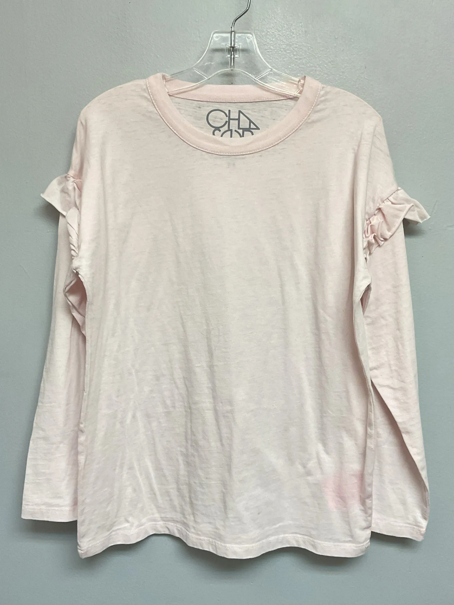 Chaser Size 14 Pink Poly Cotton Big Girls Tees/Polos/Tunics