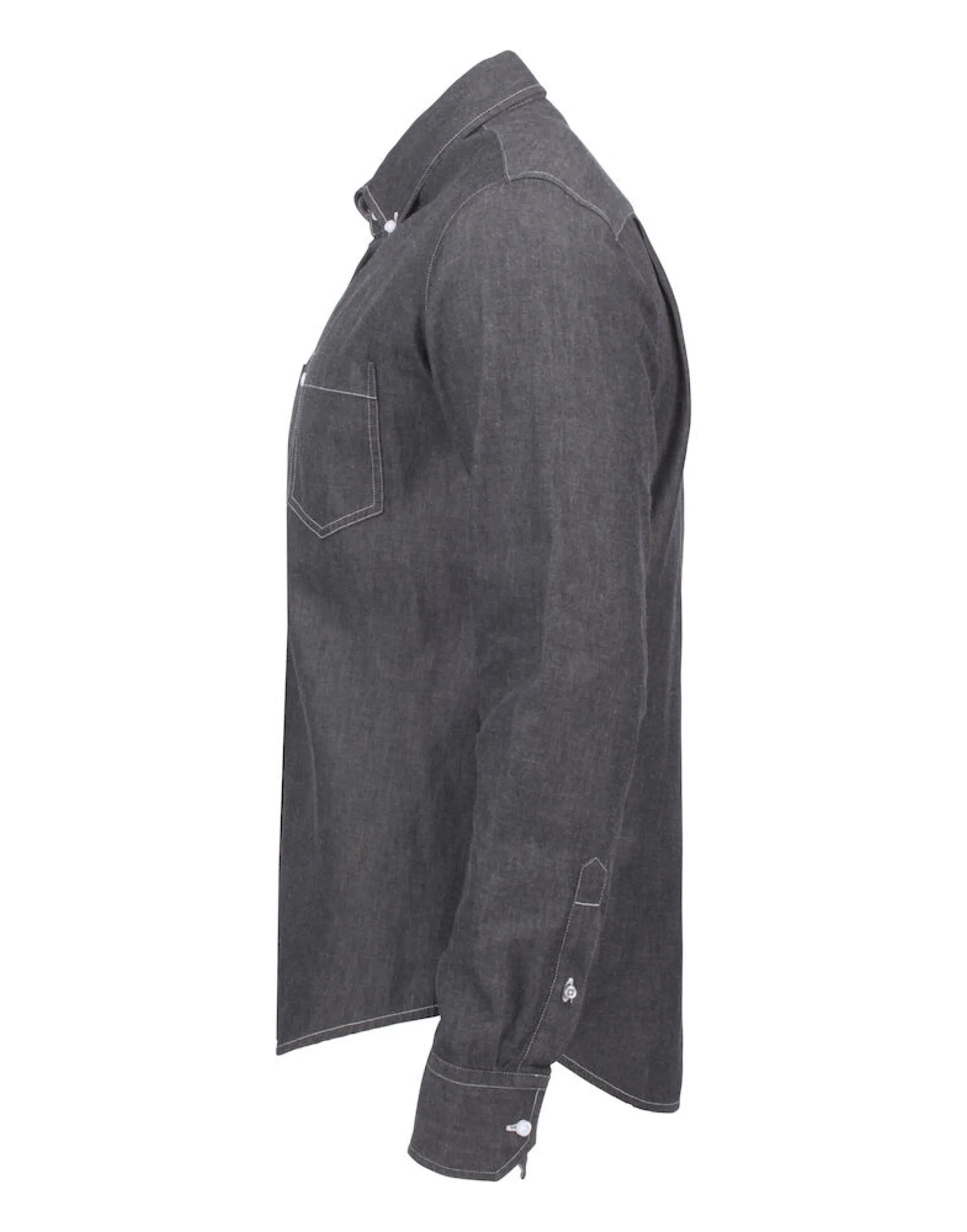 HAR2113035 James Harvest Jupiter Denim Look Shirt