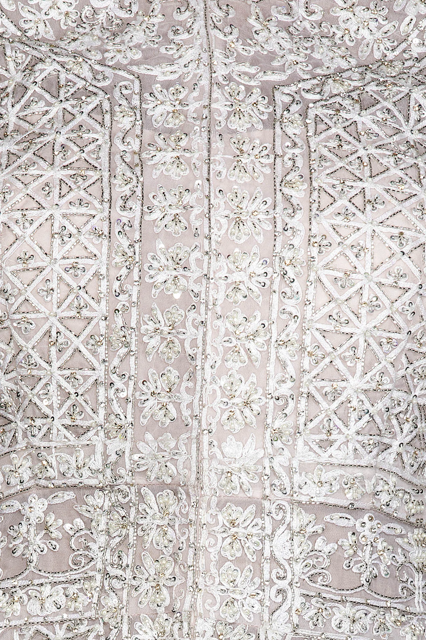 Ivory Colour Peplum Top With Ivory Crepe Pull Up Skirt