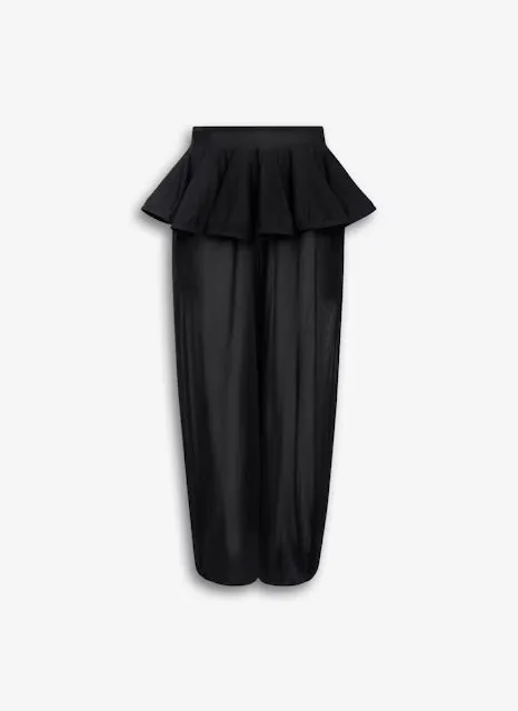 Knit Peplum Pants