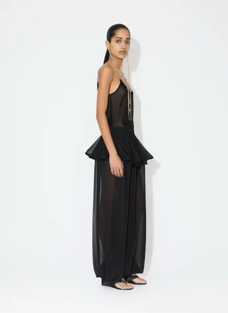Knit Peplum Pants