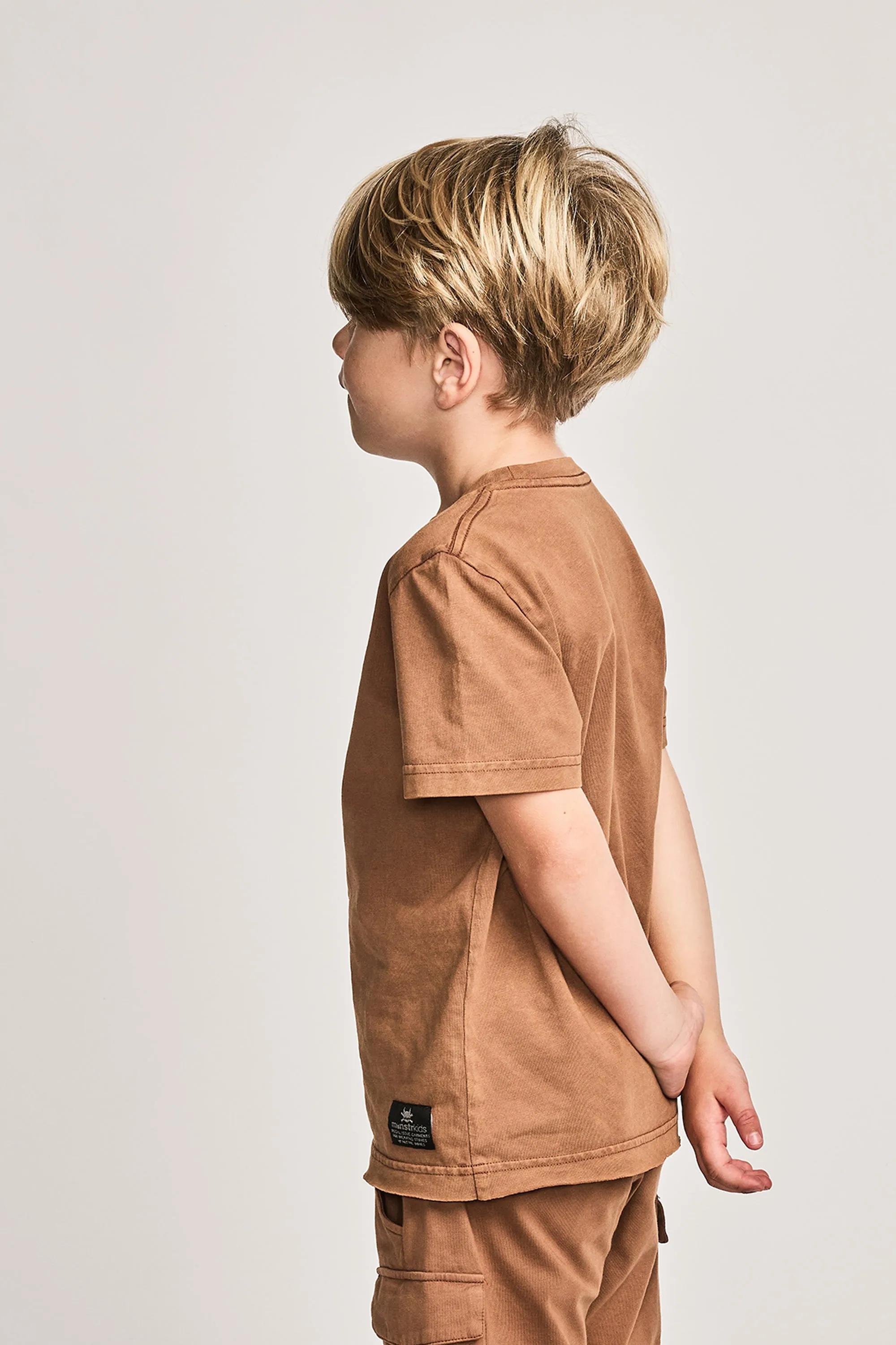MNSTR PLAIN  SS TEE