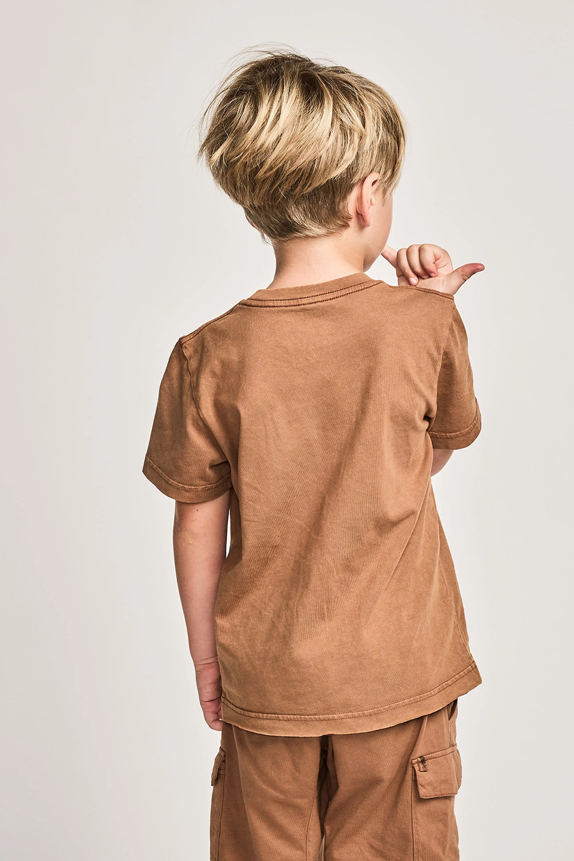 MNSTR PLAIN  SS TEE