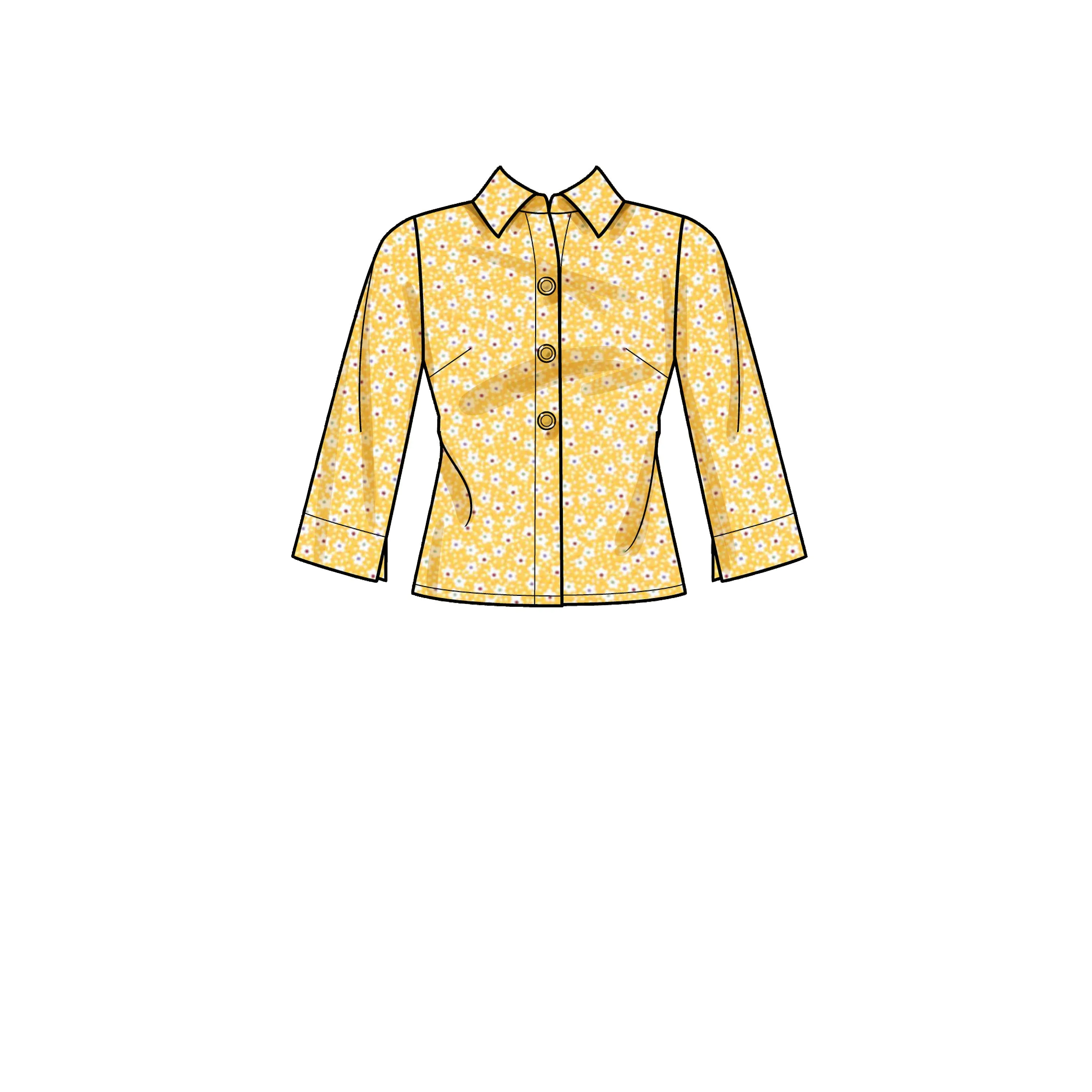 New Look Sewing Pattern N6698 - Misses' Tops