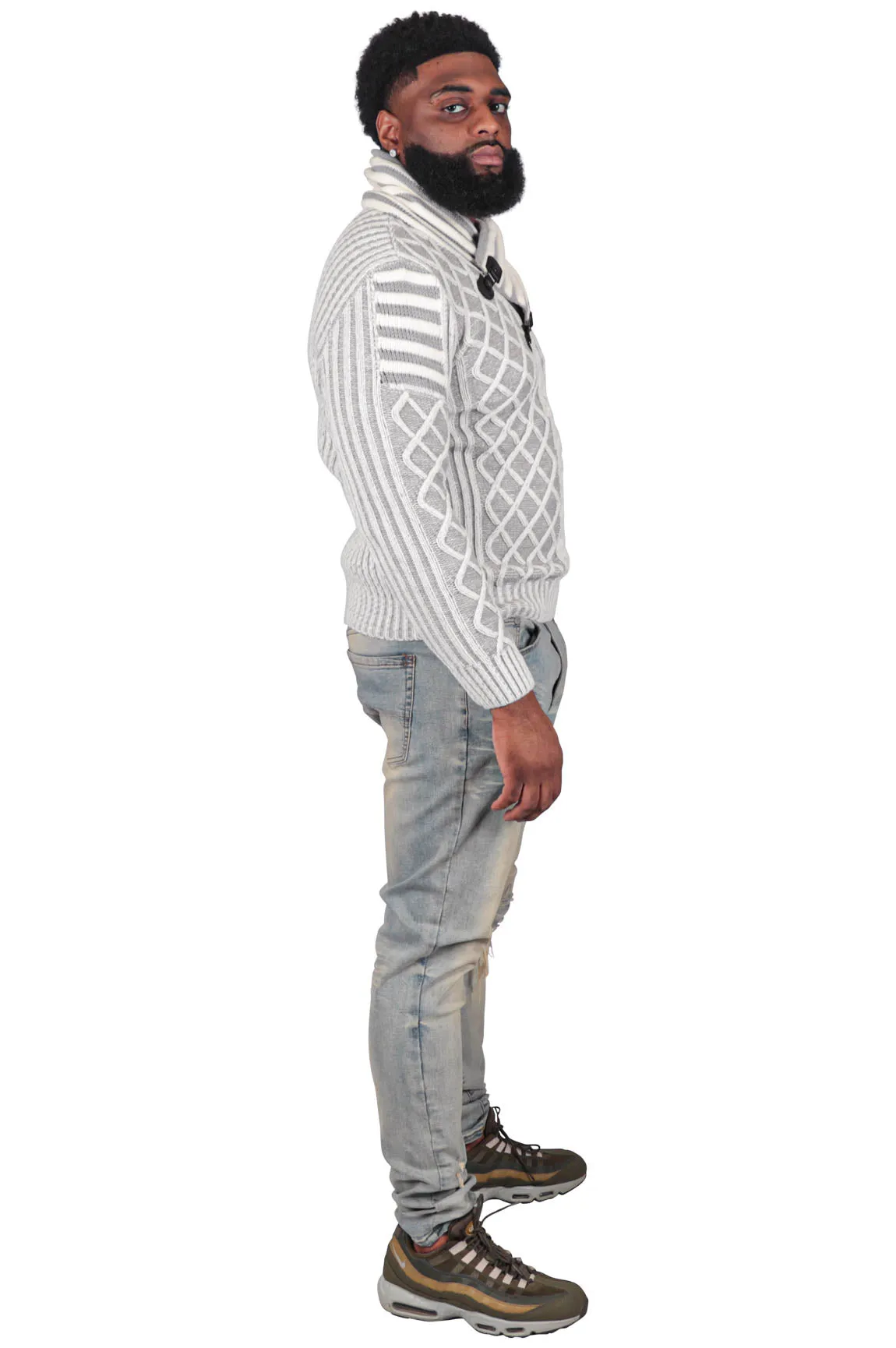 Silver Fox Fitted Sweater