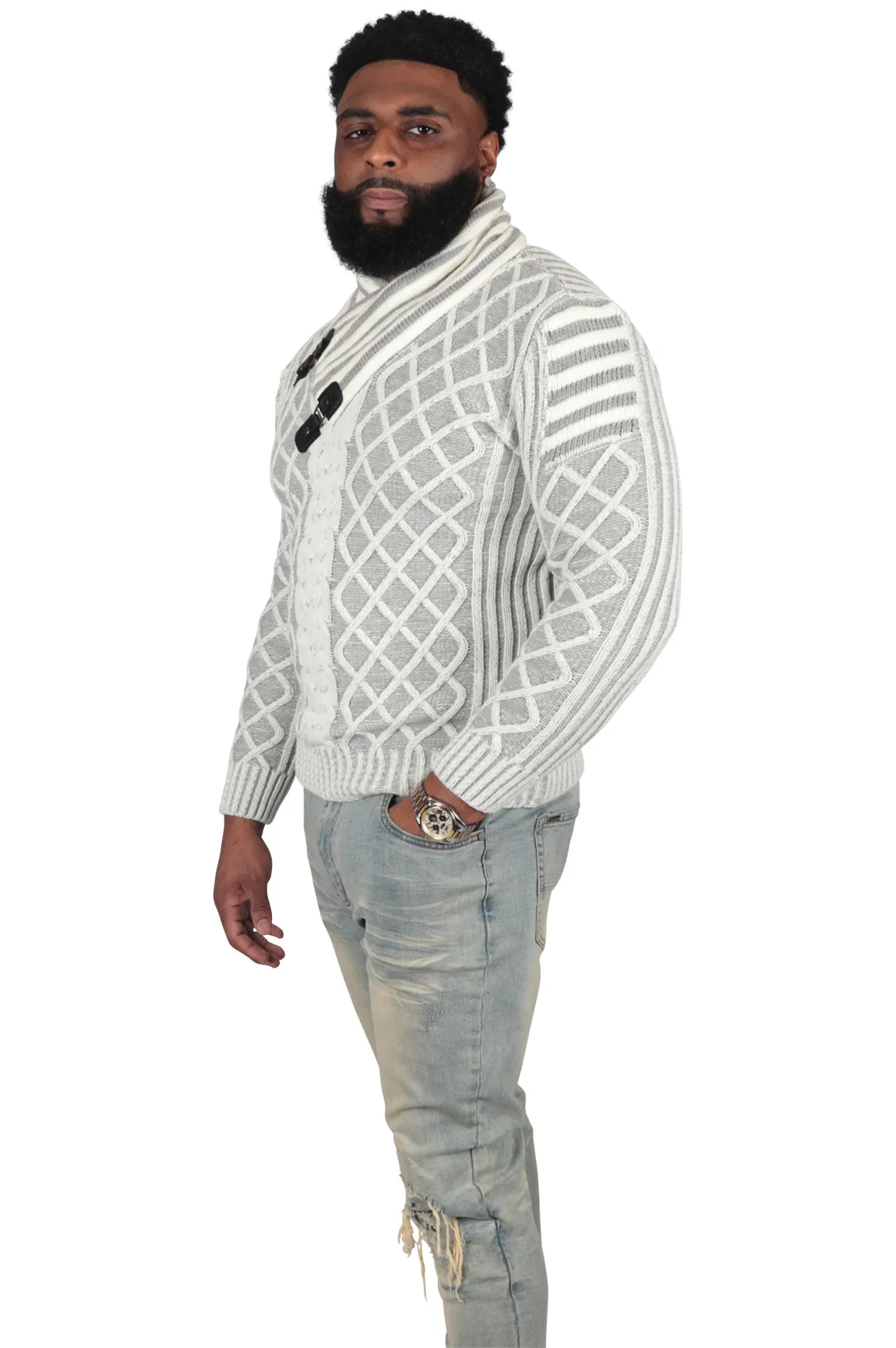 Silver Fox Fitted Sweater