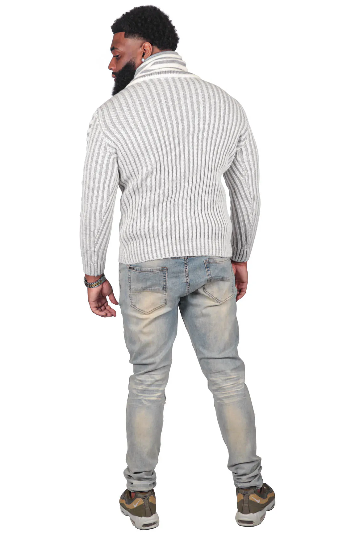 Silver Fox Fitted Sweater
