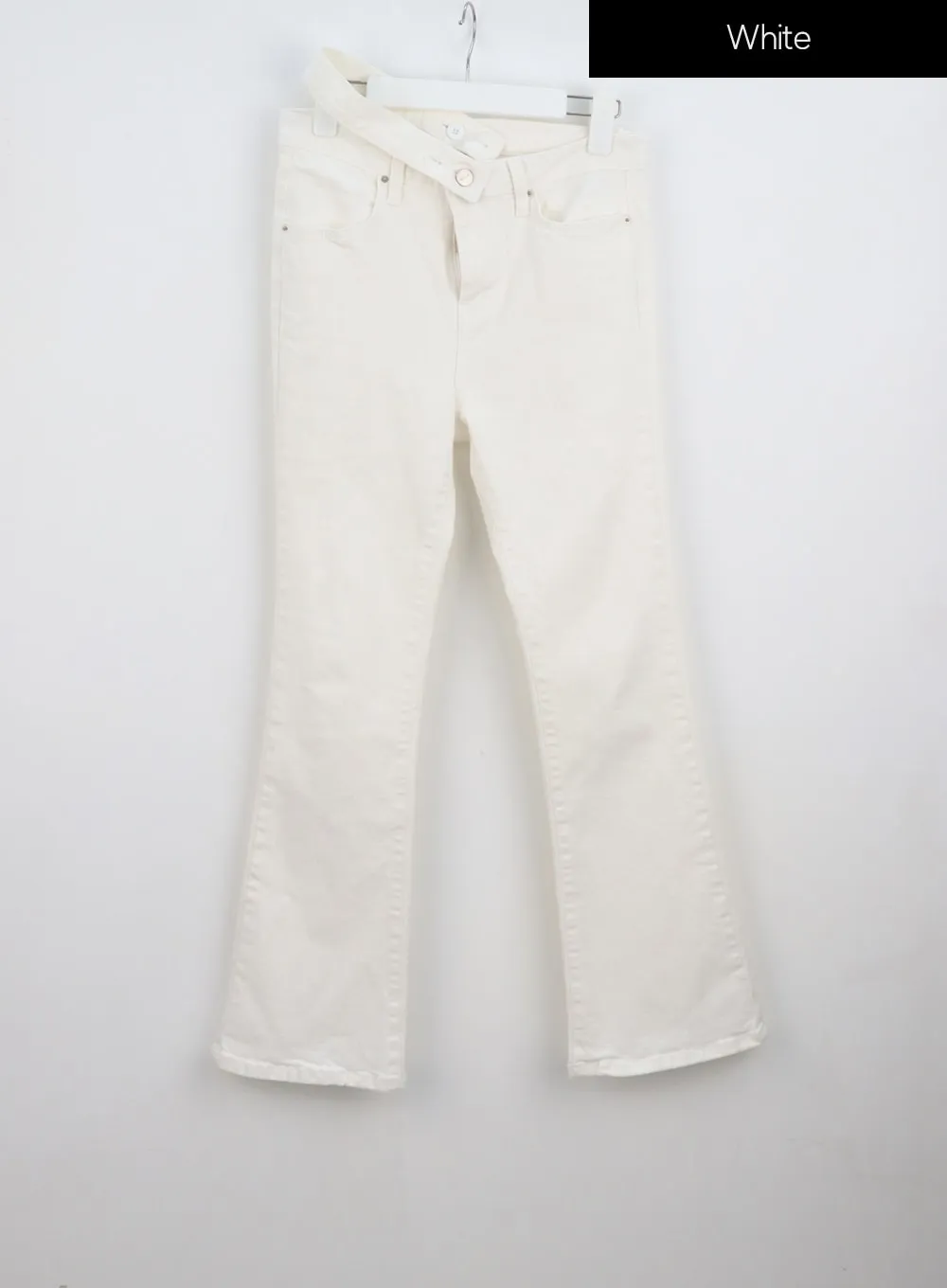 Strap Detail Bootcut Pants IU322