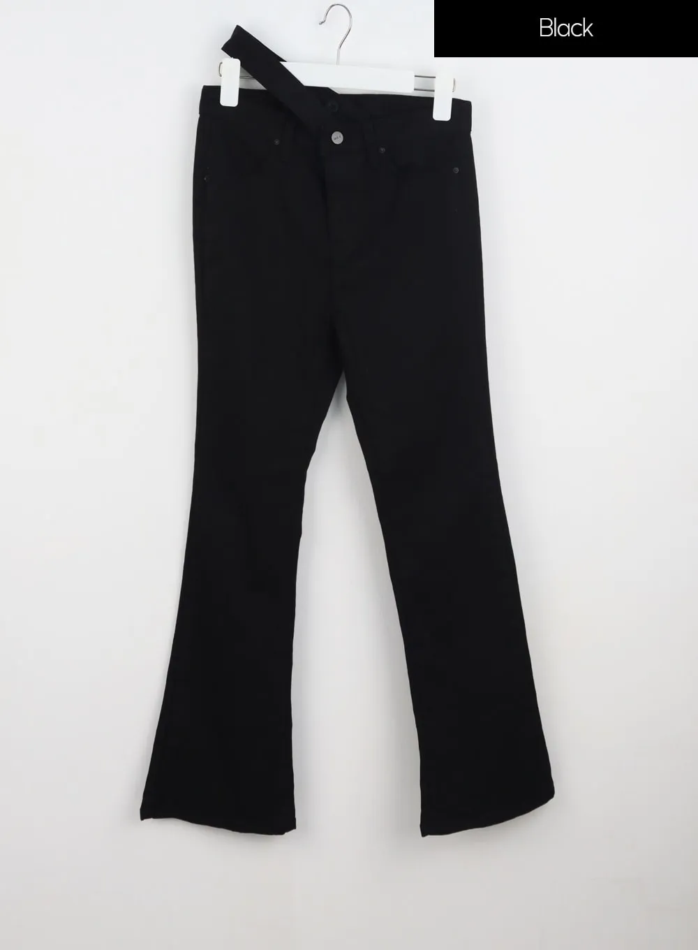 Strap Detail Bootcut Pants IU322