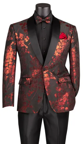Vinci BSF-19-RED Mens Sport Coat